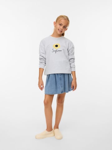 Vero Moda Girl Bluza "Ulla" w kolorze szarym