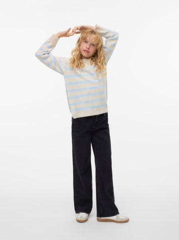 Vero Moda Girl Trui "Doffy" beige/lichtblauw