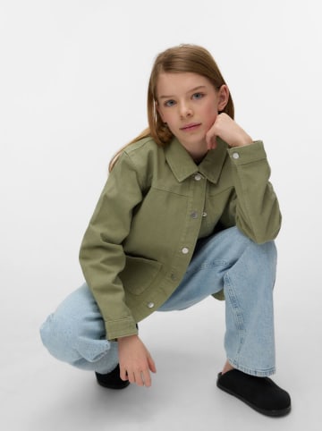 Vero Moda Girl Jeansjacke "Jamie" in Khaki