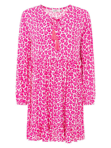 Zwillingsherz Sukienka "Leo Dream" w kolorze różowym