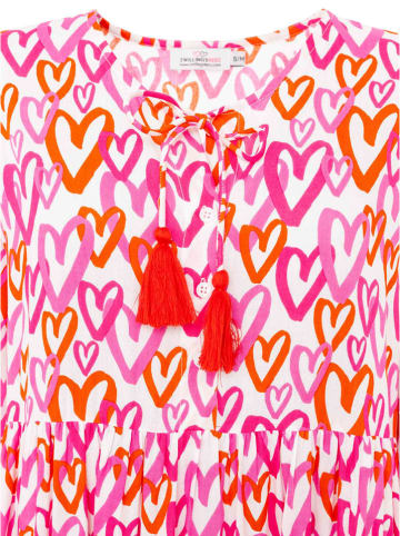 Zwillingsherz Sukienka "Be Mine" w kolorze różowym