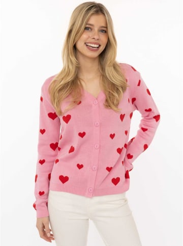 Zwillingsherz Vest "Herzen" lichtroze