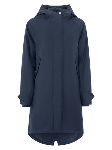 Zwillingsherz Parka "Keep Smiling" donkerblauw