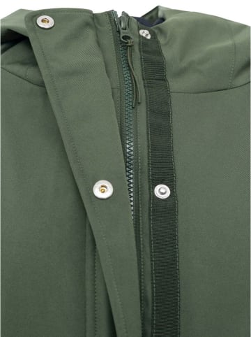 Zwillingsherz Parka "Keep Smiling" kaki