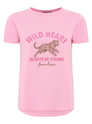 Zwillingsherz Shirt "Wild Heart" lichtroze