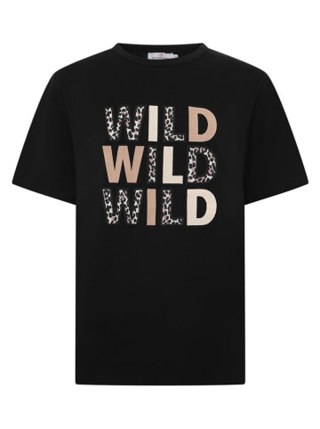 Zwillingsherz Shirt "Wild Wild Wild" zwart