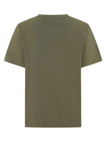 Zwillingsherz Koszulka "Wild Wild Wild" w kolorze khaki