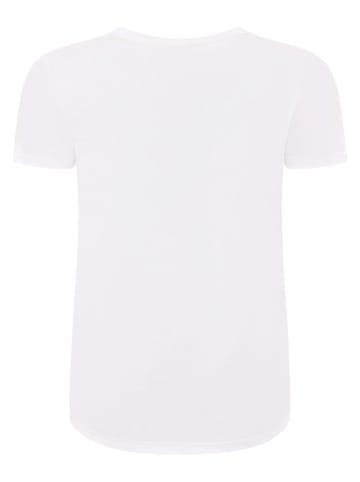 Zwillingsherz Shirt "Leo Herzen" in Weiß