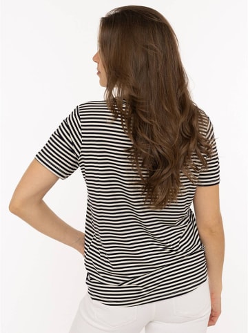 Zwillingsherz Shirt "Anker Moin" wit/zwart