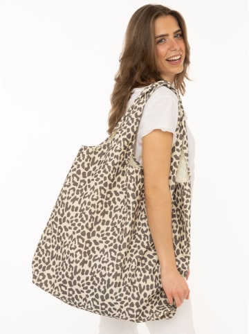 Zwillingsherz Shopper in Beige