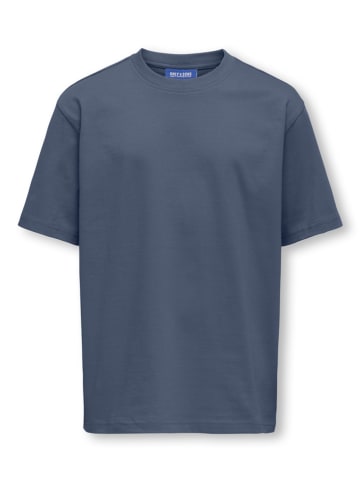 ONLY & SONS Junior Koszulka "Fred" w kolorze niebieskim