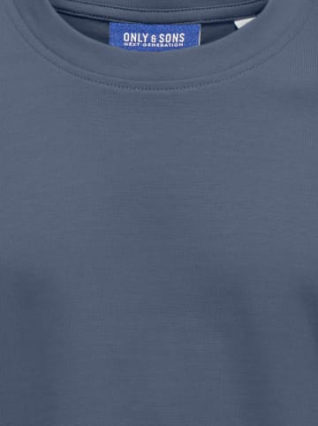 ONLY & SONS Junior Shirt "Fred" in Blau