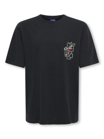 ONLY & SONS Junior Shirt "Frede" in Schwarz