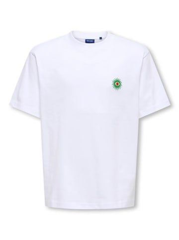 ONLY & SONS Junior Shirt "Fred" in Weiß