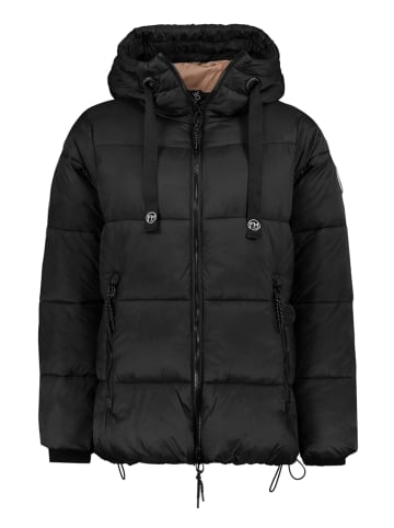 Fresh Made Kurtka pikowana w kolorze czarnym