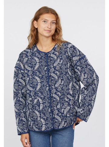 SisterS point Kurtka przejściowa w kolorze granatowo-kremowym