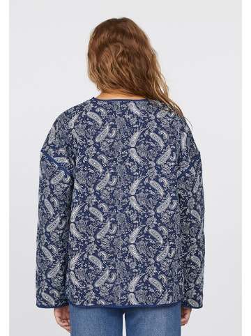 SisterS point Übergangsjacke in Dunkelblau/ Creme