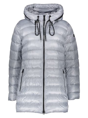 Fuchs Schmitt Płaszcz pikowany w kolorze szarym