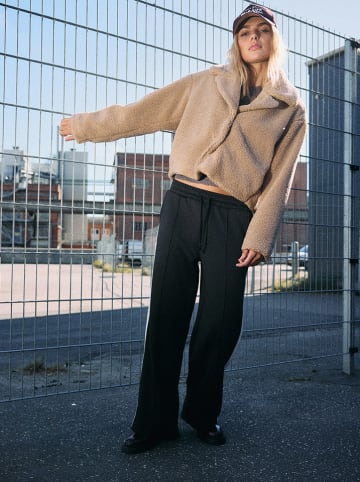 Noisy may Teddyjacke "CROPPED TEDDY" in Beige