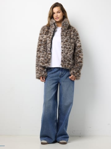 Noisy may Kunstfelljacke "NMJENNIFER" in Beige