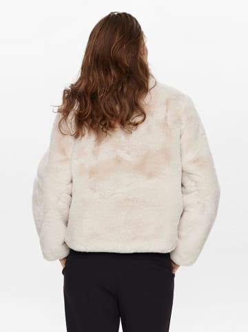 NÜMPH Teddyjacke "Nuwinda" in Creme