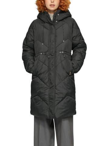 QS by s.Oliver Płaszcz pikowany w kolorze czarnym