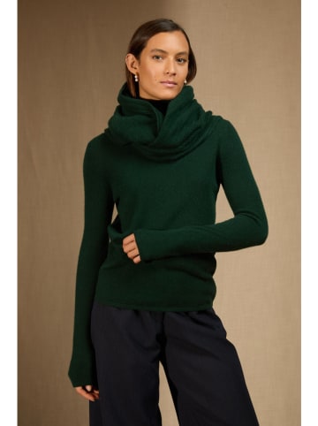 Perfect Cashmere Kaschmir-Pullover "Clody" in Grün