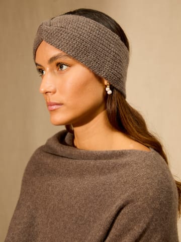 Perfect Cashmere Kaschmir-Stirnband "Eithne" in Taupe