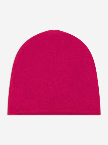 Perfect Cashmere Kaszmirowa czapka "June" w kolorze różowym