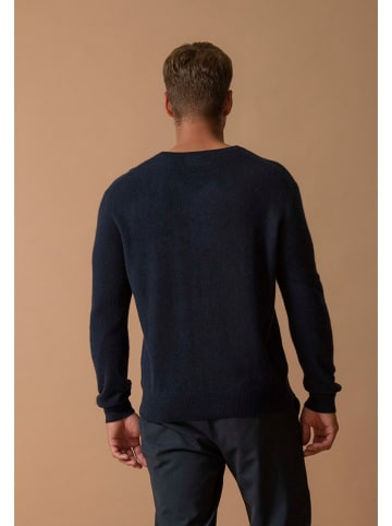 Perfect Cashmere Kasjmieren trui "Alexander" donkerblauw