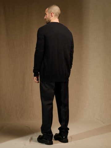 Perfect Cashmere Kasjmieren vest "Anais" zwart