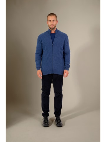 Perfect Cashmere Kaschmir-Cardigan in Blau