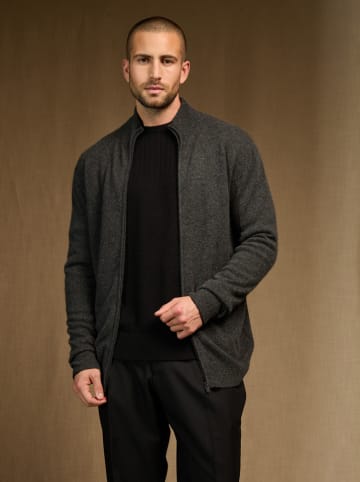 Perfect Cashmere Kaschmir-Cardigan "Cody" in Anthrazit