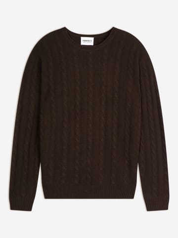 Perfect Cashmere Kaschmir-Pullover "Darri" in Braun