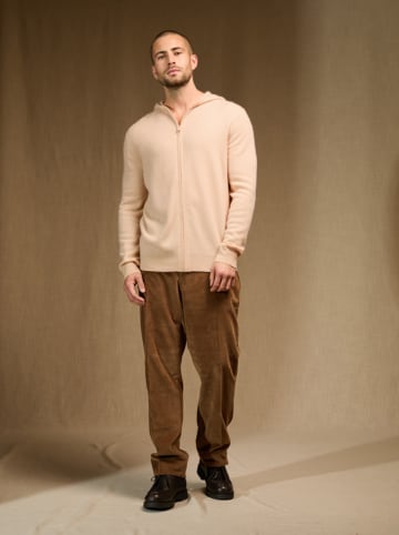 Perfect Cashmere Kasjmieren vest "Eldo" oranje