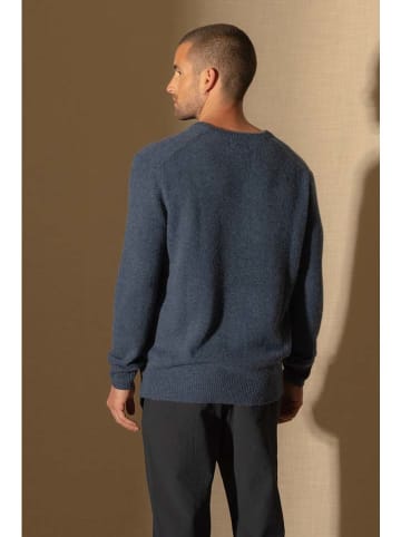 Perfect Cashmere Kaszmirowy sweter "Enzo" w kolorze granatowym