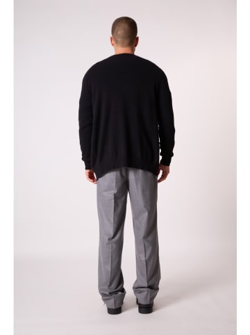 Perfect Cashmere Kasjmieren vest "Hayfield" zwart