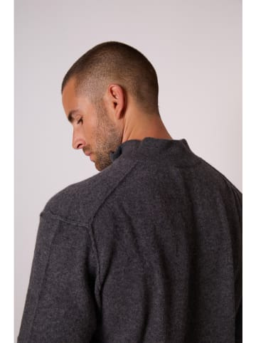 Perfect Cashmere Kaszmirowy sweter "Lucas" w kolorze antracytowym