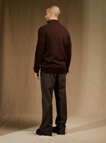 Perfect Cashmere Kasjmieren trui "Lucas" bruin