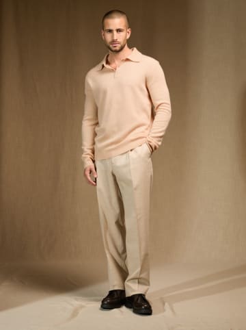 Perfect Cashmere Kaszmirowy sweter "Spencer" w kolorze pomarańczowym