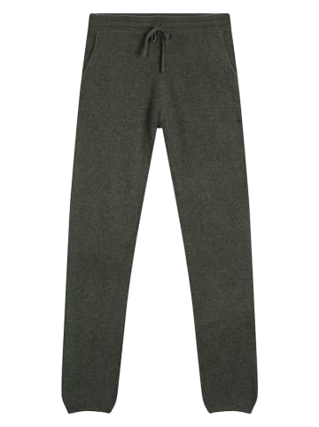 Perfect Cashmere Kaschmir-Sweathose "Stuart" in Khaki