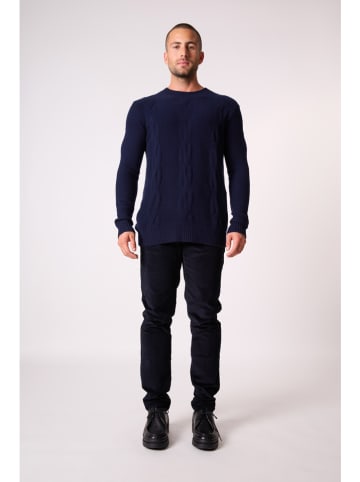 Perfect Cashmere Kaszmirowy sweter "Temba" w kolorze granatowym