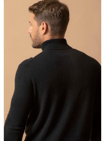 Perfect Cashmere Kasjmieren coltrui "Trevor" zwart