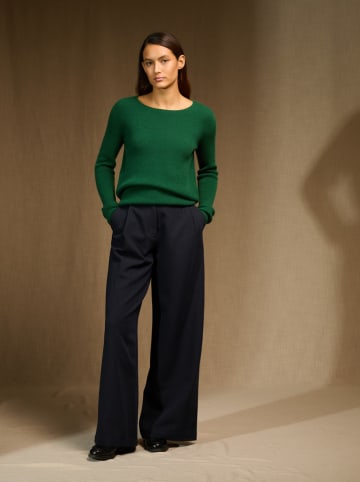 Perfect Cashmere Kaschmir-Pullover "Cobie" in Grün