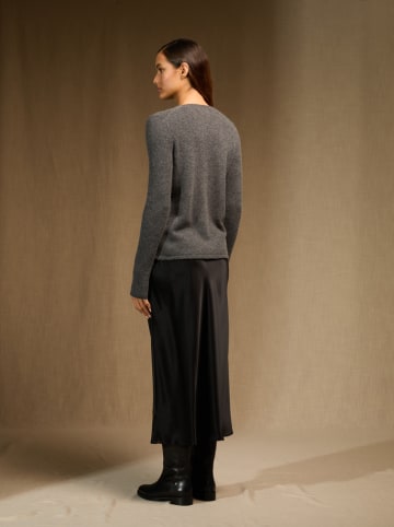 Perfect Cashmere Kaszmirowy kardigan "Colin" w kolorze szarym