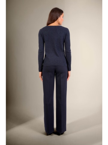 Perfect Cashmere Kasjmieren trui "Epena" donkerblauw