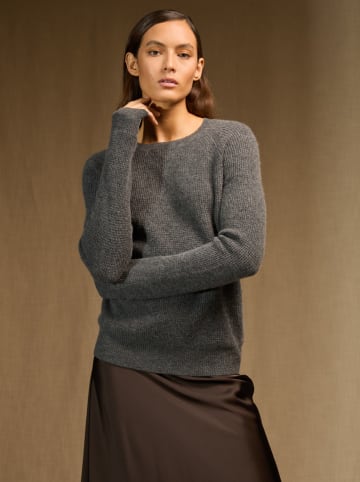 Perfect Cashmere Kasjmieren trui "Eugenia" grijs