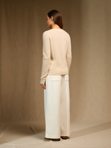 Perfect Cashmere Kasjmieren trui "Eugenia" crème