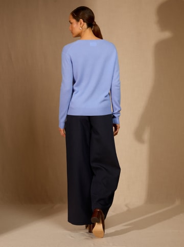 Perfect Cashmere Kasjmieren trui "Gardoria" lichtblauw