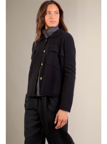 Perfect Cashmere Kasjmieren vest "Hekla" zwart